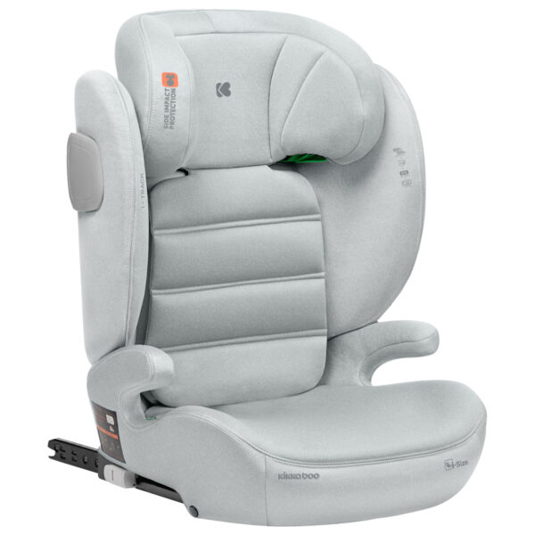 KIKKA BOO AUTOSEDIŠTE I-TRACK I-SIZE ISOFIX LIGHT GREY