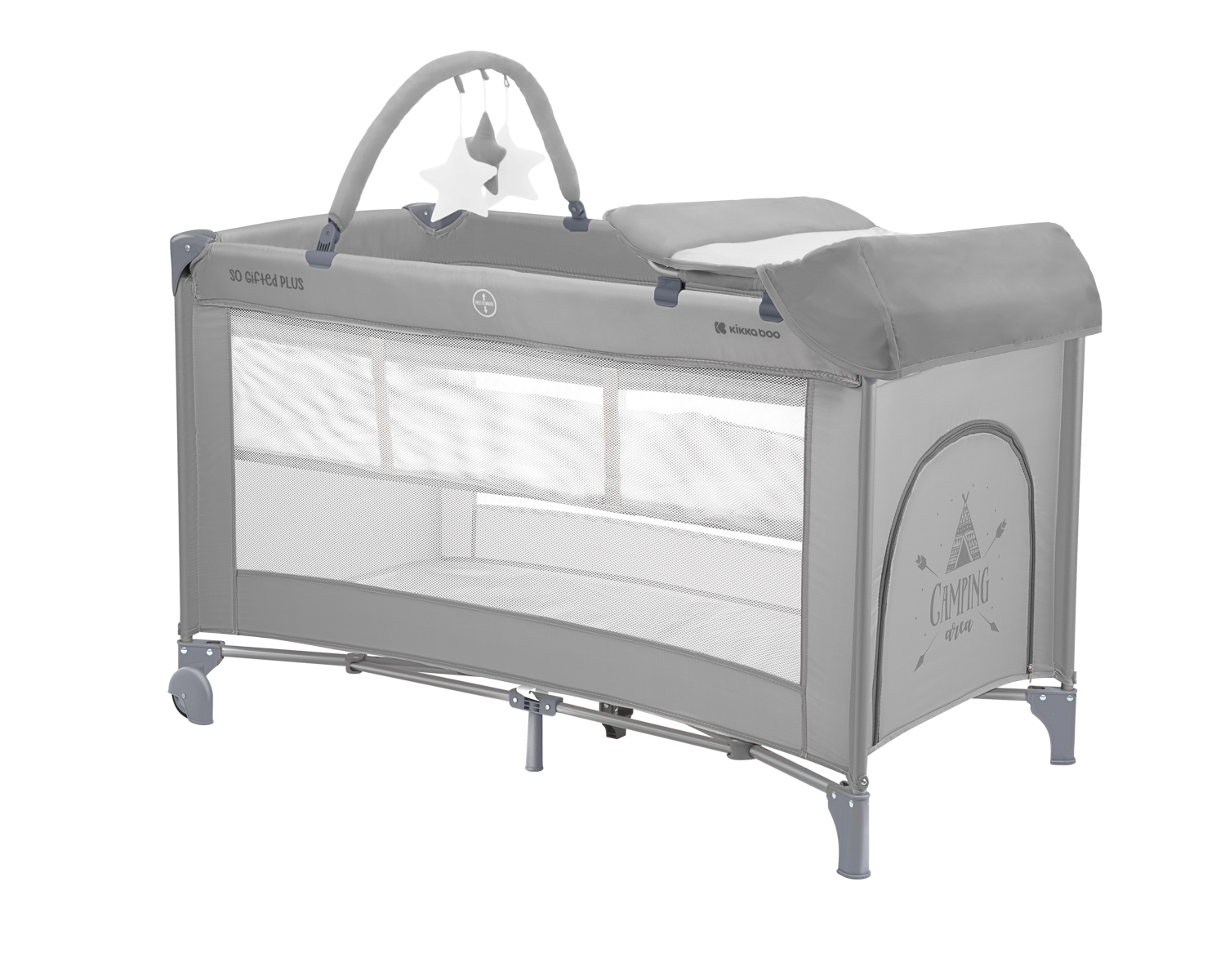 Prenosivi-krevetac-II-nivoa-SO-GIFTED-PLUS-sa-pultom-grey-KKB11128